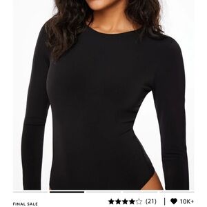 Dynamite bodysuit in black